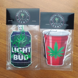 고품질 맞춤형 향기 모양의 걸이형 차량용 종이 소재 방향제, 오래 지속되는 향기 차량용 방향제 - Product Image 4