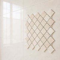 Carrelage de sol extérieur en mosaïque de marbre poli, qualité supérieure, marque Laystone, pour villas et maisons modernes, livraison directe usine, bon prix
