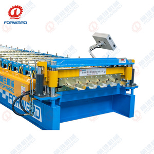 Máy tạo hình kim loại hình thang tự động chuyển tiếp để sản xuất liền mạch - Product Image 1