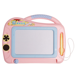 Unisex ABS-Kunststoff Magisches Mal- und Zeichenbrett-Set Magnetisches Zeichenbrett Kinderspielzeug für Altersbereich 2-4 5-7 Erhältlich in Rosa - Product Image 1
