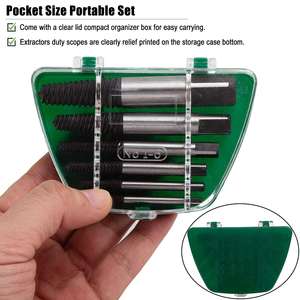 Commercio all'ingrosso 6 strumenti estrattore <span class=keywords><strong>vite</strong></span> rotto facile fuori punte danneggiate estrattore <span class=keywords><strong>vite</strong></span> rotta rimuovere guida viti rotte - Product Image 5