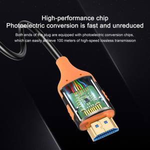 Justlink <span class=keywords><strong>สาย</strong></span>เคเบิลใยแก้วนำแสงสำหรับ2.1 8K 60Hz 4K 144Hz 48Gbps สำหรับ7.1/5.1 vrr HDR earc โปรเจคเตอร์ <span class=keywords><strong>HDMI</strong></span> <span class=keywords><strong>สาย</strong></span>เคเบิลใยแก้วนำแสง - Product Image 5