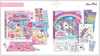 Ensemble de journal intime mignon personnalisé avec serrure pour filles enfants Journal de voyage scolaire coffret cadeau pour l'écriture et le dessin