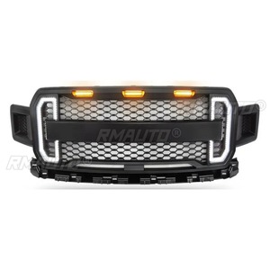 Grille de pare-chocs avant compatible avec Ford F150 Raptor 2018-2020, kit carrosserie, grilles de course, accessoires de voiture - Product Image 4