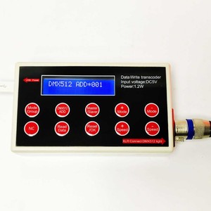 Projecteur LED RGB DMX512 extérieur haute puissance étanche avec encodeur / programmeur - Product Image 2