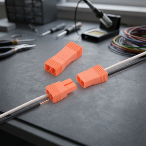 Qualité garantie pour les connecteurs d'éclairage de marque Orange Taiwan, en matériau PA de haute qualité, certifiés cUL. - Product Image 2
