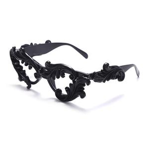 Nuevas Gafas de Sol Vintage con Diseño Floral para Mujer, Estilo Punk, Rectangulares, de Marca, Steampunk, con Protección UV400, Retro, Hechas a Mano - Product Image 3