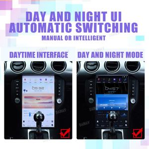 Autoradio Android 11 14,4 pouces pour Ford Mustang 2015 2016 2017-2022 Écran vertical Navigation GPS Lecteur multimédia DVD Carplay - Product Image 6