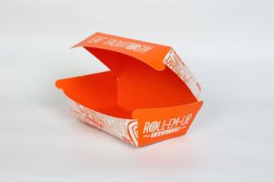VUÔNG <span class=keywords><strong>Hamburger</strong></span> Burger giấy bao bì hộp cho Burger <span class=keywords><strong>Hamburger</strong></span> hộp - Product Image 2