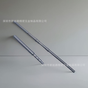 Axe de précision XSL-152, diamètre 500 mm, longueur 700 mm, usiné CNC pour applications médicales, automobiles et aérospatiales - Product Image 4