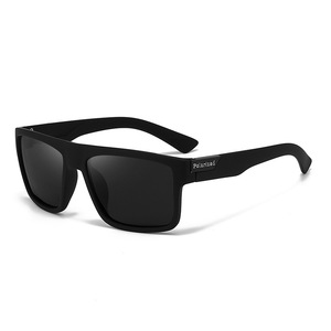 Sunglasses 918 <b>Large</b> <b>Frame</b> Polarized UV400 Outdoor Sports Cycling Unisex Black PC TAC Lens - Product Image 5
