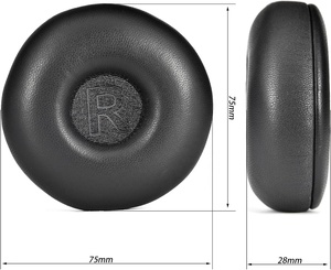 แผ่นรองหูหนังโปรตีนสำหรับ Bang & Olufsen หูฟัง H8i H8หูฟังความหนาแน่นสูงโฟมตัดเสียงรบกวน - Product Image 5