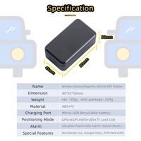 Localizador GPS Magnético para Automóvil G11, Rastreador Inalámbrico Beidou, Gran Venta