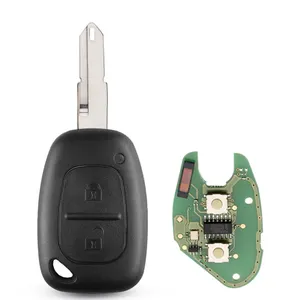 2 Button Car Remote Key For Renault Traffic Master Vivaro Movano Kangoo NE73 Blade 433mhz ID46 Chip