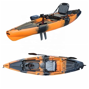 High Quality 4 Pcs Handles Fishing Kayak 12ft Motor Kayak Rowing Boat With 1 Pc Swivei Fishing <b>Rod</b> <b>Holder</b> - Product Image 6