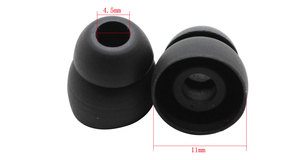 4.5 Mm Đôi Mặt Bích Earbuds Cho <span class=keywords><strong>Powerbeats</strong></span> 1. <span class=keywords><strong>2</strong></span> Powerbeats3 Thay Thế Silicone Tai Lời Khuyên Tai Nụ - Product Image 2