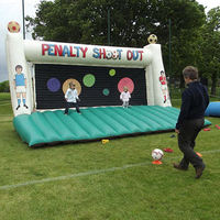 But de Football gonflable de carnaval, jeu de tir de Football
