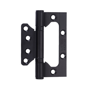 Charnière de porte en acier inoxydable 4,5 pouces noire pour porte en bois, silencieuse, en acier au manganèse, style moderne et simple - Product Image 4