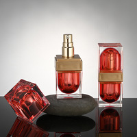 Nouvelle Bouteille de 30 ml en Acrylique pour Sérum Hydratant, Lotion, Crème Éclaircissante – Emballage Cosmétique Vide en Plastique pour Soins de la Peau