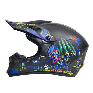 Casco de Motocicleta Integral ABS de Alta Calidad para Jóvenes, con Gafas y Guantes, Homologado por el DOT, Cascos de Protección Todoterreno para Todas las Estaciones - Product Image 3