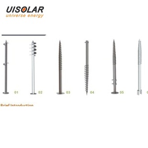 Pilotes Helicoidales de Acero Galvanizado en Caliente, Anclajes de Tornillo para Cimentación, Pilotes de Tornillo para Suelo, Pilotes de Tornillo Solares para Suelo - Product Image 6
