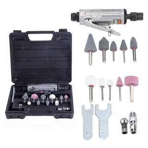 Ensemble de 16 <span class=keywords><strong>mini</strong></span>-meuleuses pneumatiques, kit de meuleuse angulaire <span class=keywords><strong>pneumatique</strong></span>, outils de réparation de pneus de voiture, polisseuse <span class=keywords><strong>pneumatique</strong></span> pour le meulage et le ponçage - Product Image 3