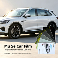 Rollo de Película para Ventanas de Auto, Importada de EE. UU., con Sustrato PET y Nitruro de Titanio, Anti-Rayones, Baja Reflexión Interior, 45% VLT, Protección Solar Automotriz