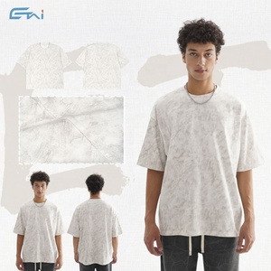 T-shirt Etai de haute qualité 100% coton Oem Your Brand avec impression 3D personnalisée T-shirts unisexe à manches courtes pour hommes de grande taille - Product Image 4