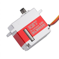 Servo Digital HV Sin Escobillas KST BLS505 con Doble Rodamiento de Bolas, Actuador de Alta Velocidad y Bajo Ruido para Helicóptero RC 500 con Control Cíclico