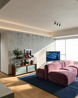 Service de design d'intérieur en ligne avec rendu 3D, E-design virtuel pour villa et appartement résidentiels