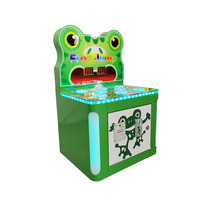 Machine de jeu bon marché pour enfants machine de jeu taupe Whacker Crazy Fight Frog pour enfants machine de jeu d'arcade intérieure à pièces