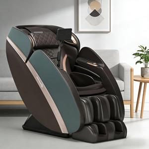 Silla de Masaje con Mecanismo 4D, Cargador USB Inalámbrico, Gravedad Cero, 28 Bolsas de Aire, Calefacción, 110W, PS6500, Mecanismo 4D SL - Product Image 1