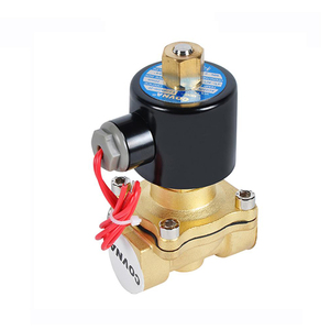 Vanne solénoïde électrique en laiton COVNA DN20 3/4 pouce 2 voies 24 V CA normalement ouverte pour huile - Product Image 1