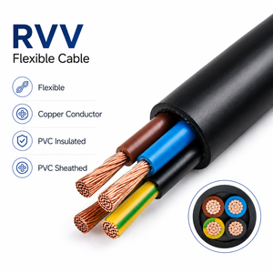 Câbles et fils électriques RVV, fil à 6 conducteurs de différentes tailles, 0,3 mm² - <span class=keywords><strong>2</strong></span>,5 mm² - Product Image 2