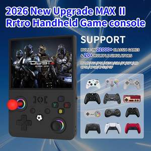 Console de jeu portable rétro R36MAX 2 avec écran IPS HD de 4,5 pouces, plus de 22000 jeux d'arcade, joysticks classiques, système Linux open source portable - Product Image 2