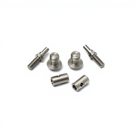 Adaptateur de vis M5 à filetage mâle 1/4 pouce, usiné CNC, pour trépied et brocheur d'appareil photo