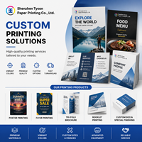 Brochures, dépliants, prospectus commerciaux, affiches en carton, flyers personnalisés en usine, impression offset, formats A0, A1, A2, A3, A4, A5, A6, pour la promotion