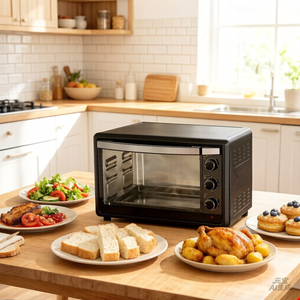 Four à pizza électrique populaire et performant de 30 L, four à pain électrique portable intégré pour la maison - Product Image 3