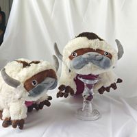 Peluche Avatar, jouet en peluche, couleur gaz, 6 pieds, Brute volant, puissance divine descendante, taureau divin Appa, jouets en peluche, oreiller de dessin animé, cadeau