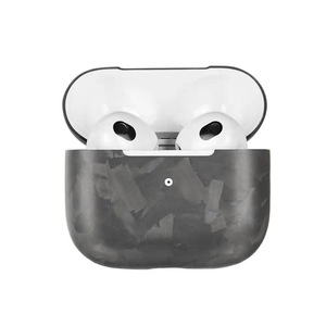Funda Protectora Compatible con Apple <span class=keywords><strong>AirPods</strong></span> Pro 3, <span class=keywords><strong>AirPods</strong></span> 3/4, Diseño Forjado en Fibra de Carbono Pro 2 - Product Image 5