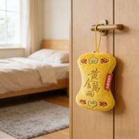 Fabrication professionnelle de porte-clés en peluche de coton OEM personnalisation profonde prise en charge pour la forme de conception et de texte