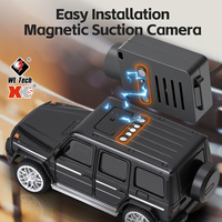 Voiture télécommandée Wltoys 2.4G avec mini caméra Wifi 6405-C 6406-C, échelle 1/64, FPV, contrôle à distance par application, rechargeable, sans fil, jouet de drift, cadeau