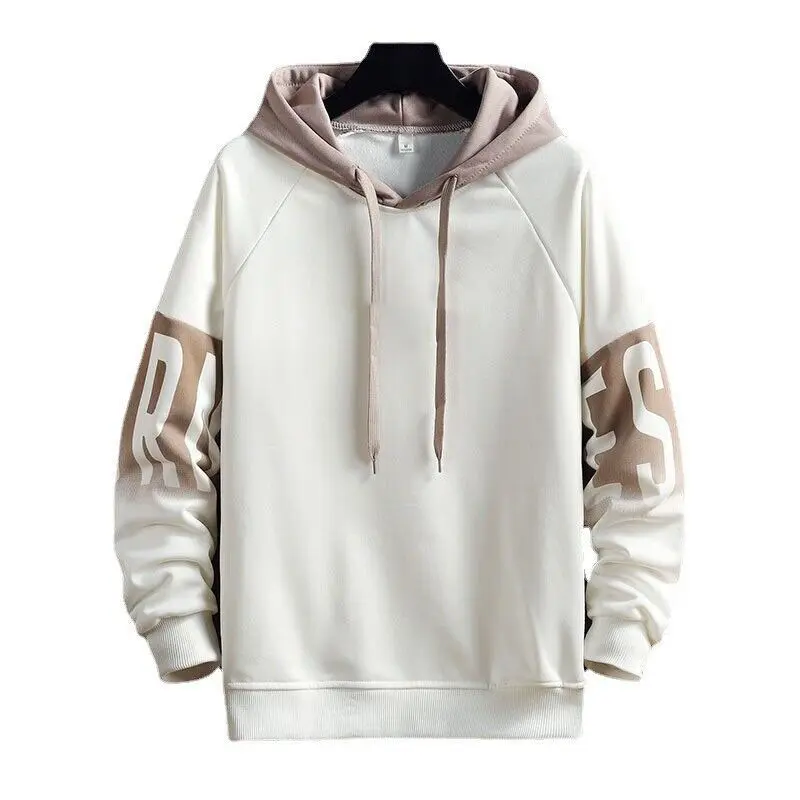 Oem Hete Verkoop Hoge Kwaliteit Custom Logo Katoen Casual Puur Blanco Hoodies En Sweatshirts Met Lange Mouwen Voor De Mens