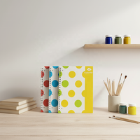 Carnet à spirale personnalisé à couverture rigide en gros, bloc-notes de bureau et scolaire avec reliure métallique, approvisionnement en vrac