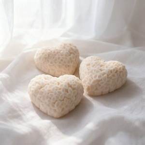 Molde de Silicona para el Día de San Valentín, Diseño de Flores en Forma de Corazón, Molde para Velas Aromáticas y Arcilla - Product Image 5