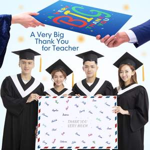 Myway 8.5x11 Inch Jumbo Gratitude Thank You <span class=keywords><strong>Carte</strong></span> de vœux Big Thank You Cards Funny Appreciation for Birthday Party - Product Image 2