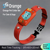 Collier GPS pour animaux de compagnie MB35, localisateur en temps réel, 4G, étanche, longue durée de vie de la batterie, suivi par application, anti-perte, chien, chat