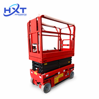 Plateforme élévatrice à ciseaux électrique portable, mini 6m, autopropulsée, plateforme hydraulique mobile, plateforme aérienne, certification CE ISO