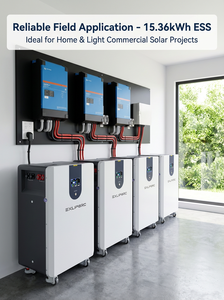 Sistema <span class=keywords><strong>Batteria</strong></span> Ibrido Solare da 15 kWh con Inverter Split-Phase 51.2V, Batterie al Litio 300Ah per Accumulo Energetico Domestico - Product Image 5