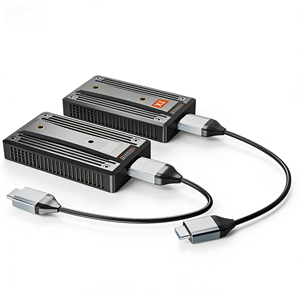 Extenseur audio-vidéo sans fil 5G Mini, transmission 200m, émetteur et récepteur sans fil 1080P, 1 à 4, pour PC, ordinateur vers TV - Product Image 3